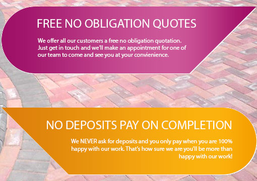 free no obligation quotes & pay on completion